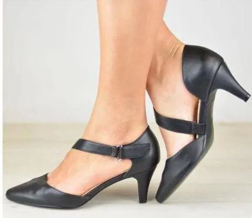 Summer Fashion Pointed Dance Party Women's Kitten Heel Sandals